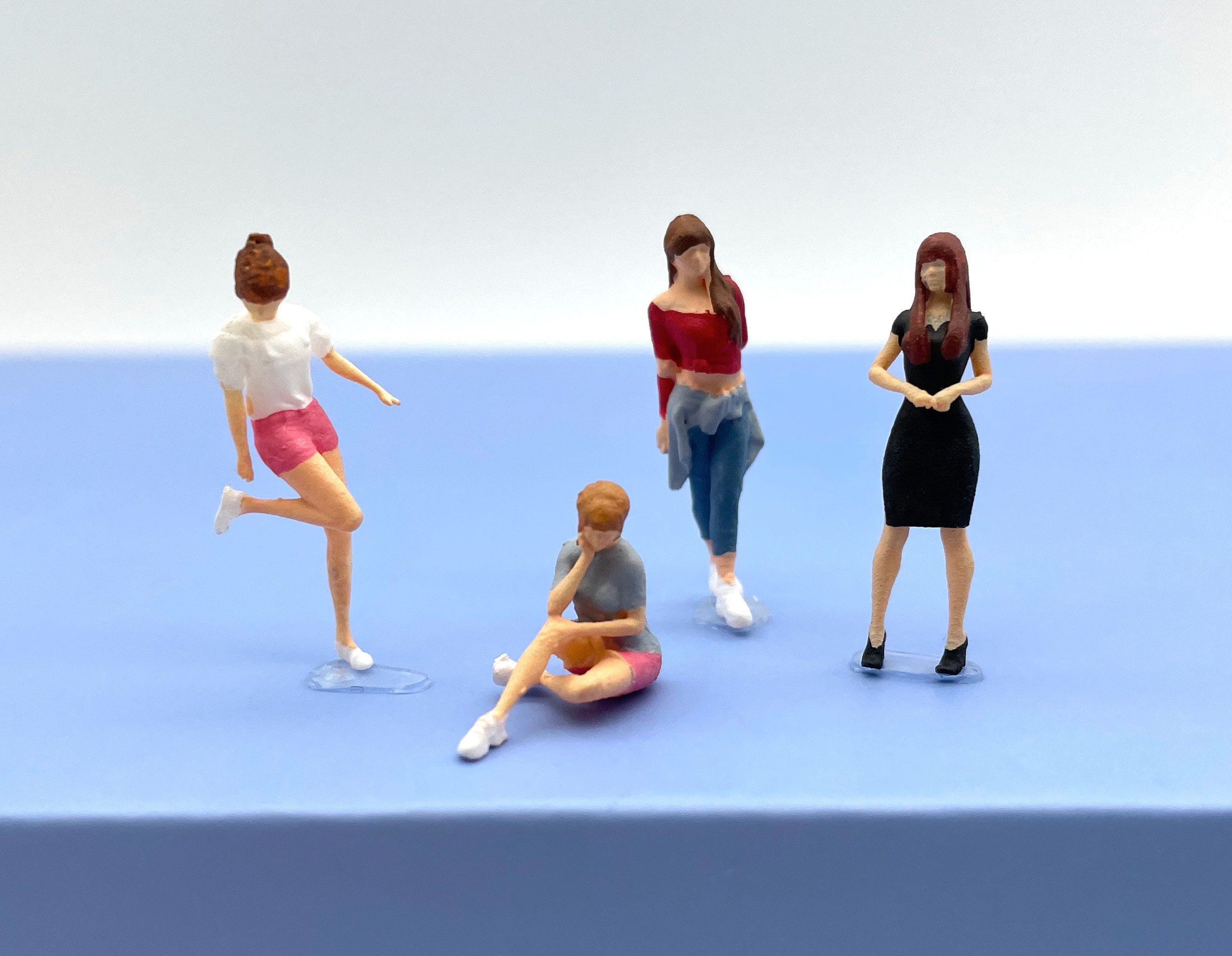 Enseble De Personnages De Héros Nains - Figurine Iniature De L'arée