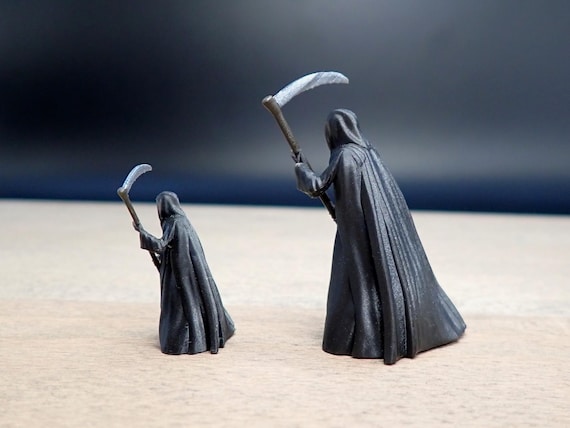 Grim Reaper, Death. Miniature 1:64 or 1/87 Scale Figure - Etsy