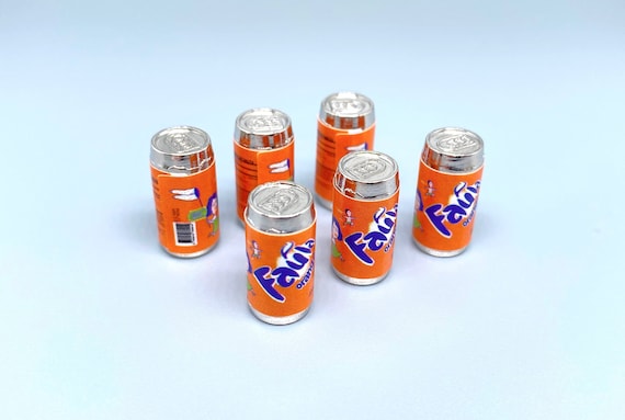 コカ・コーラとファンタのミニチュア缶コレクション ミニチュア
