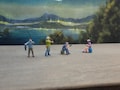Miniature People Fishing. Realistic 1:64 Scale Models / Figures product logo