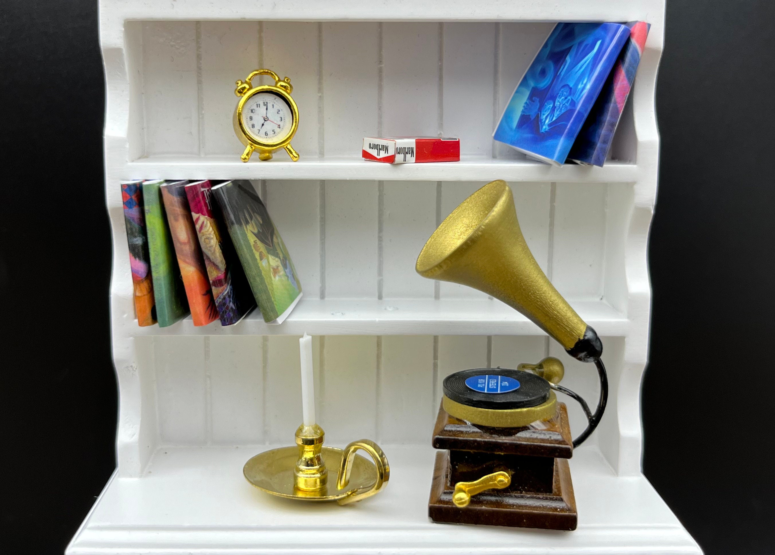 Mini Libri Per Arredamento In Miniatura Miniatura Libri Per Case Delle Bambole - 4 Pezzi In Scala 1:6, Accessori Decorativi Classici Miniature Libri Casa Bambole
