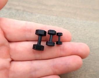 Miniatur Hanteln. 1:12 Puppen Zubehör