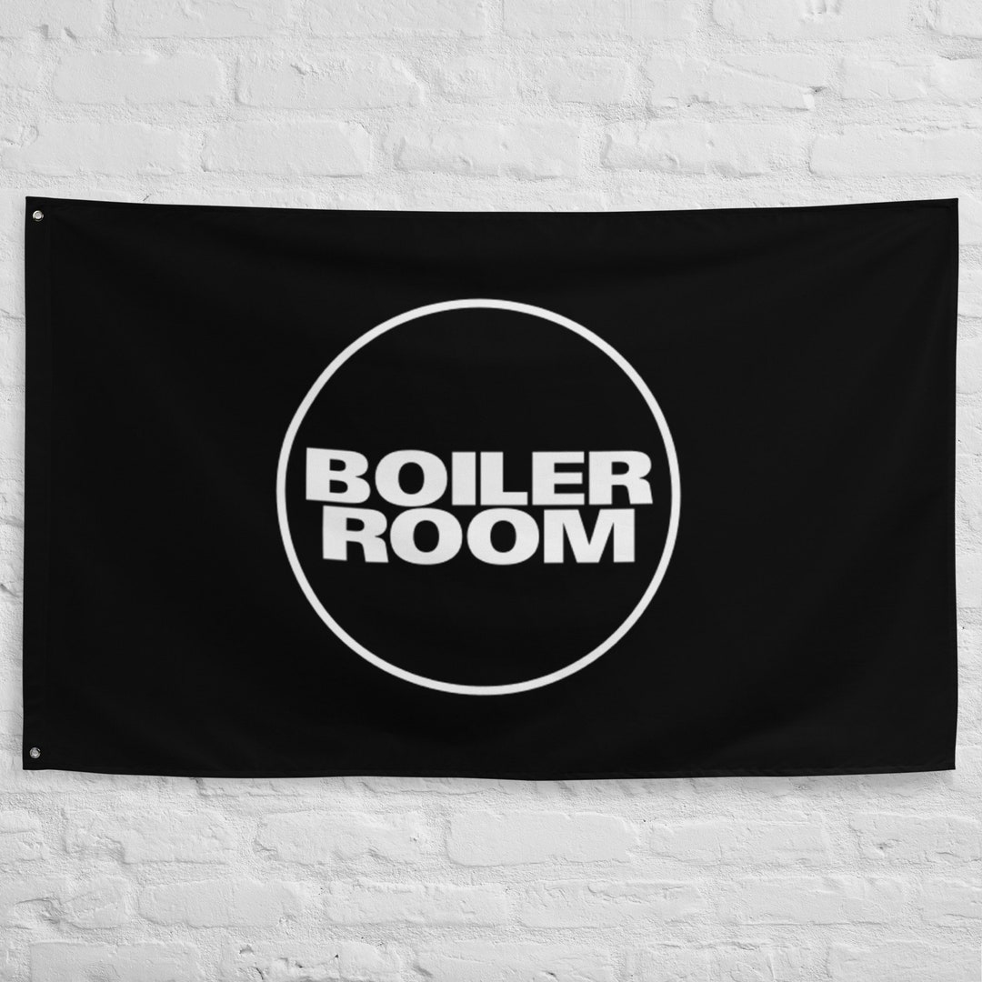 Boiler Room Flag Etsy