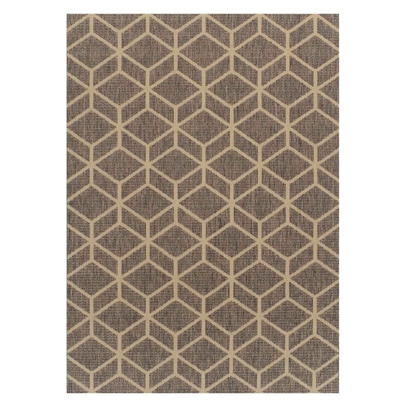 Oriental Moda Cube Flat-weave Utility Mats Kitchen Rugs Runners Red ...