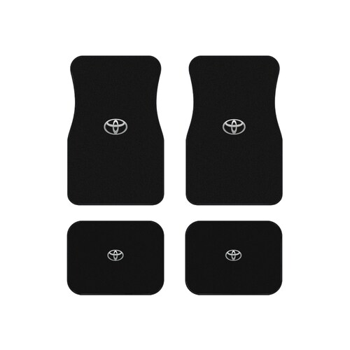 Car Floor Mats BLACK Personalized Embroidered Monogrammed Car Etsy