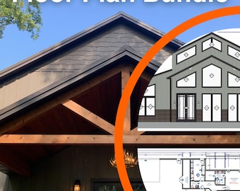 Paquete de planos de planta de Barndominium