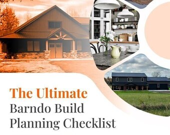 Barndominium Build Planning Checklist