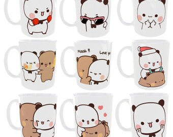 Mug/Kubek Peach and goma/Bubu and Dudu/Mochi Cats