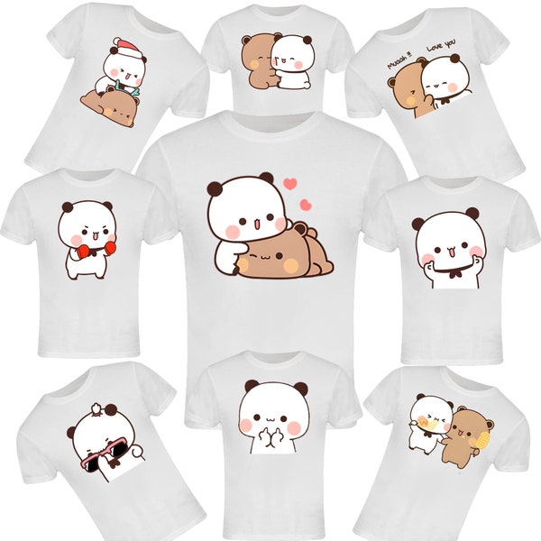 T-shirt/Koszulka Peach and Goma/Bubu and Dudu/Mochi cats