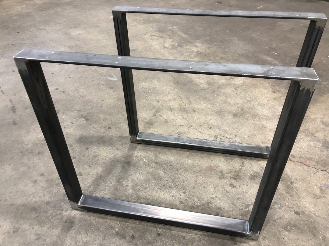 Steel Dining Table Legs Heavy Duty Desk Metal Legs Etsy