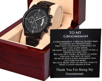 wedding gift , perfect gift groomsman, present for groomsman, groomsman watch, wedding gift for groomsman, a gift for my groomsmen,