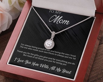 A perfect gift for my mom, mom necklace mom gift, custom necklace necklace present for mom, mum gift, gift for mum