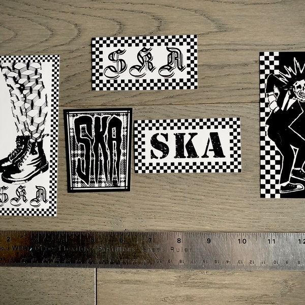 Ska Pack Vinyl Stickers