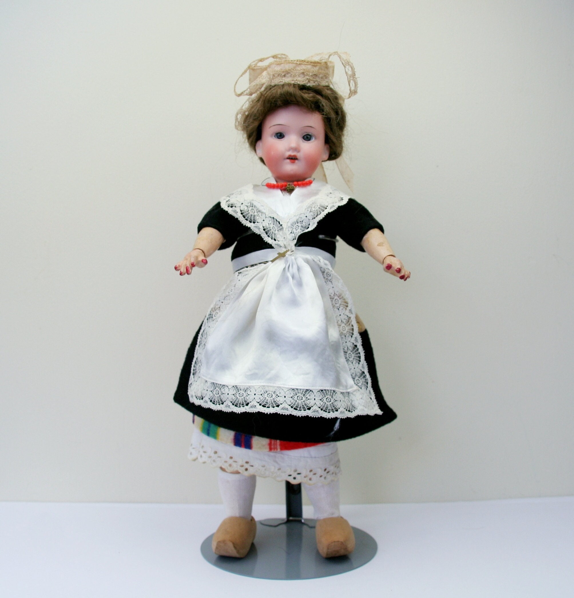 Antique 14” Armand Marseille #390 German Bisque Doll Ball Jointed Sleep  Eyes - Ellis Antiques