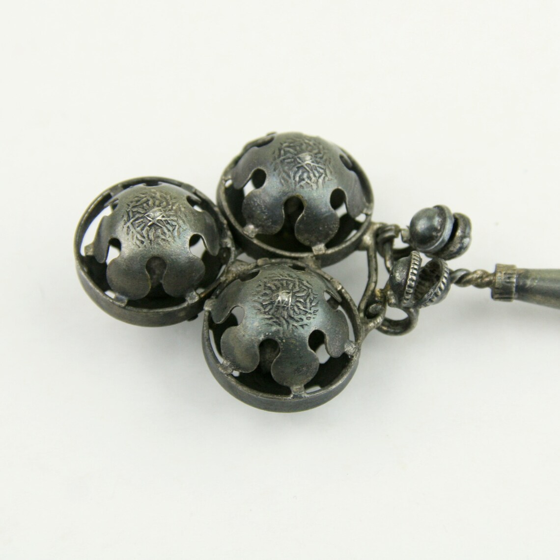 Antique Baby Rattle With Whistle Circa 1920 Etsy