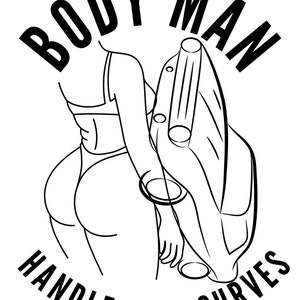 Body Man SVG | Digital Download | Printable | Body Guy | Mechanic | Auto Tech | Car Guy