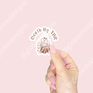 TBR Book Sticker, Kindle sticker, Bookish Sticker, Waterproof Sticker, Reader Sticker