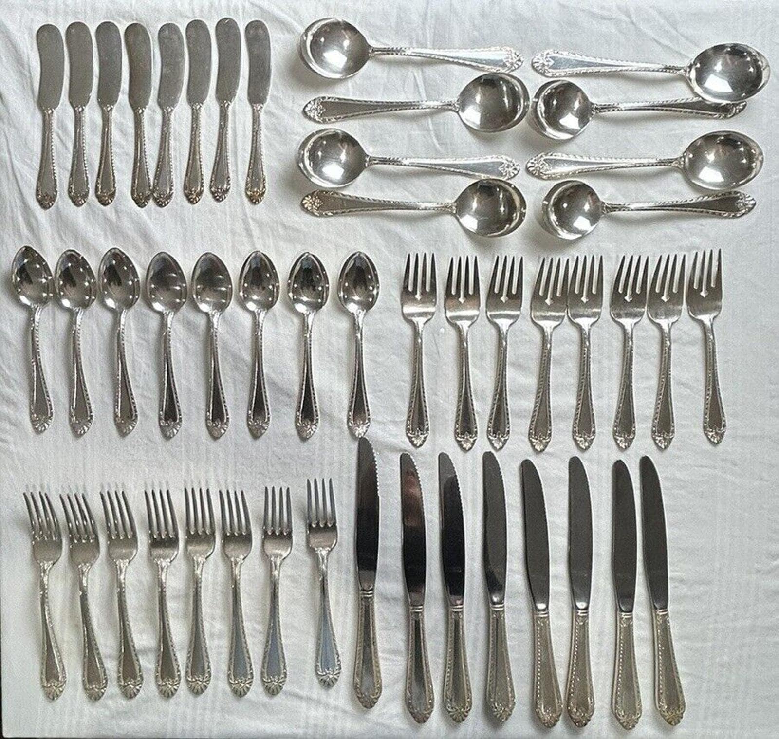 Reed and barton silverplate flatware sets best sale