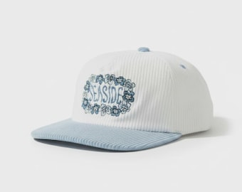 Seaside Corduroy Hat Vintage 5-panel Snapback Hat