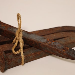 Vintage Authentic Railroad Spike- Set of 4