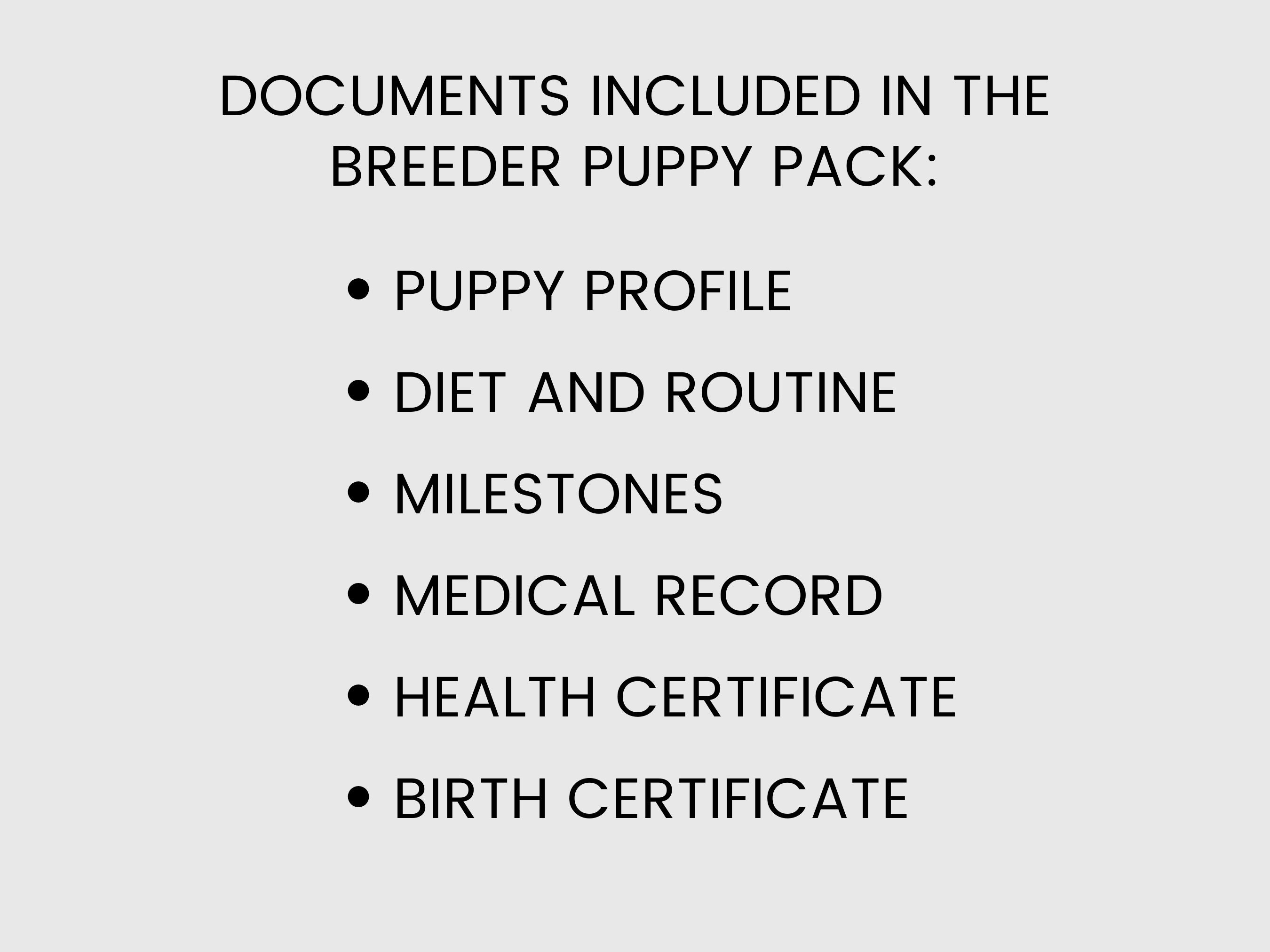 Breeder Puppy Pack Dog Breeder Forms Dog Breeder Records Etsy