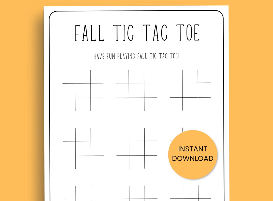 Tic Tac Toe Online - 100% Free! No Download! No Ads!