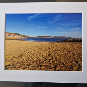 Lyme Regis, Dorset, Fotografie, Jurassic Coast, 10x8 mattiertes 8X6 Bild, Wandkunst, Meer, Strand, Urlaubsgeschenk, für ihn oder sie, Geburtstagsgeschenk