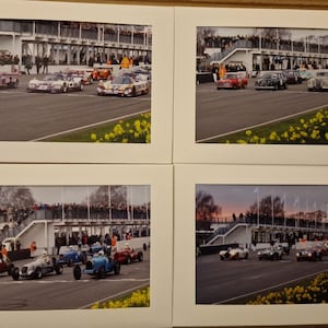 Goodwood Racing Karten, Goodwood Kartenset, Goodwood Mitgliedertreffen, Goodwood Souviner, Motorsportkarte, Autokarten, Goodwood Revival, Geschenk,