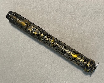 RGB Custom Saber, Etched Aluminum Hilt, Cosplay Prop