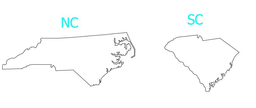 Vector File of All 50 States, State Svg, Usa Svg, Vector Files - Etsy