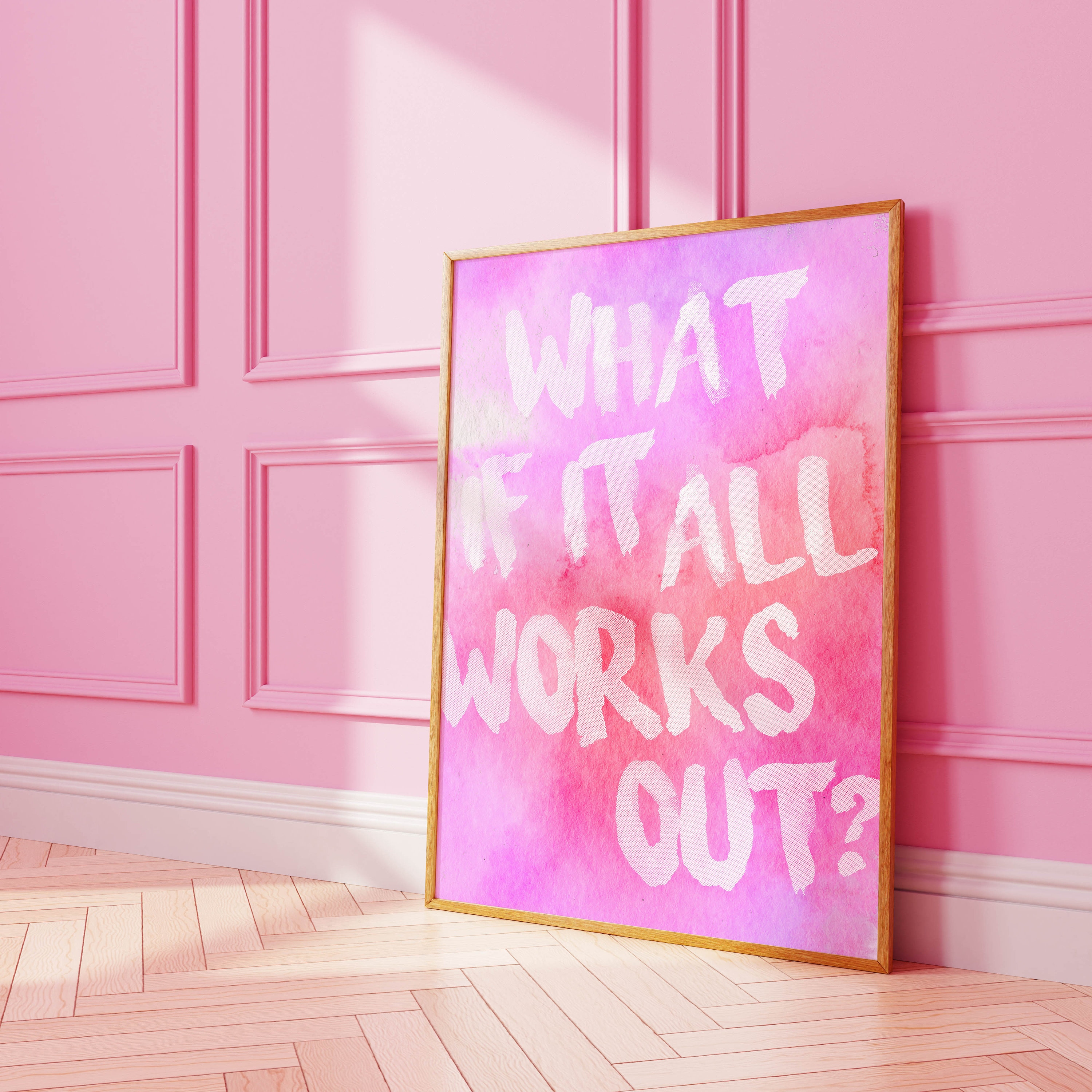 What If It All Works Out Print