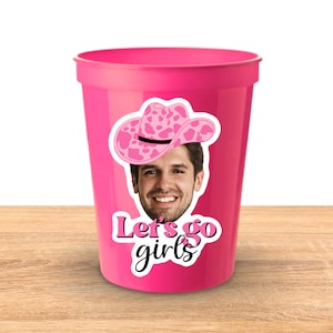 Andiamo ragazze, tazza personalizzata per sposo, festa di addio al nubilato, ultimo rodeo, stesso cowboy per sempre, tazza personalizzata per festa con foto, forniture per addio al nubilato