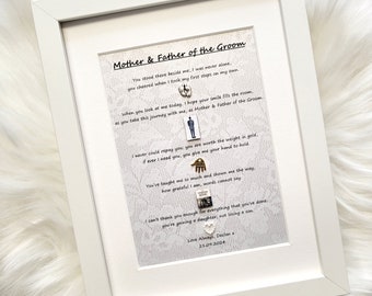 Mother of the Groom, Mother of the Bride,  Gift for Father of the Groom, Father of the Bride Gift, Wedding gift for Parents
