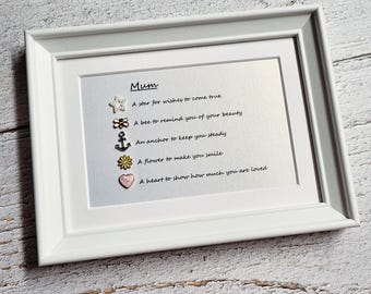 Mother’s Day Gift with Meaningful Charms, Heartfelt Keepsake for Mum