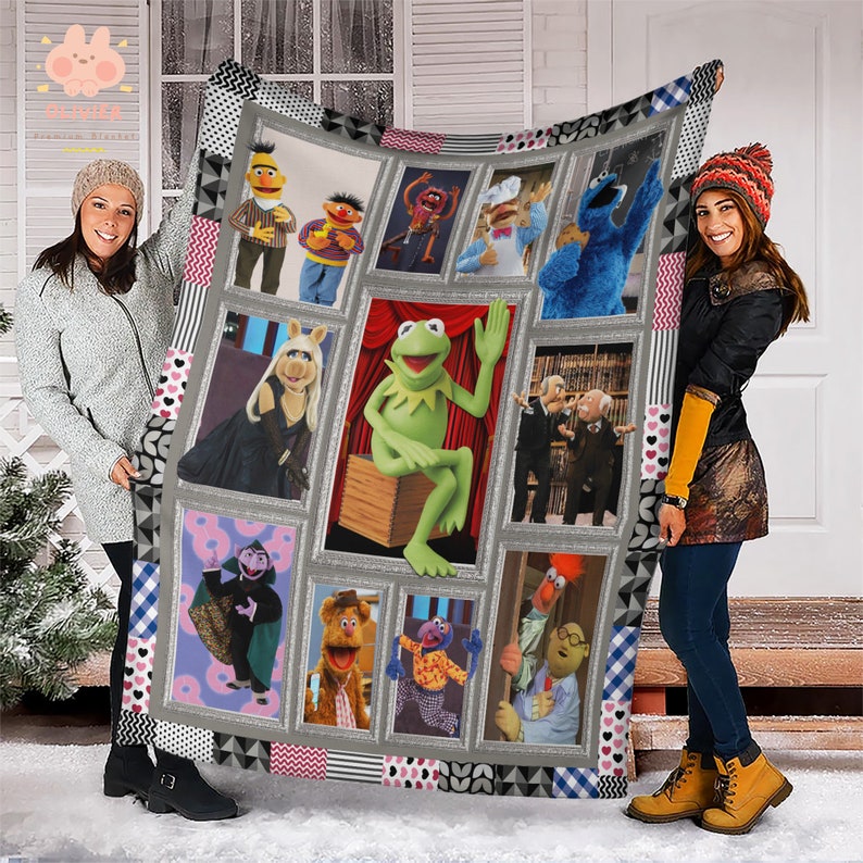 Muppet Show Characters Fleece Blanket Premium Sherpa Blanket Etsy
