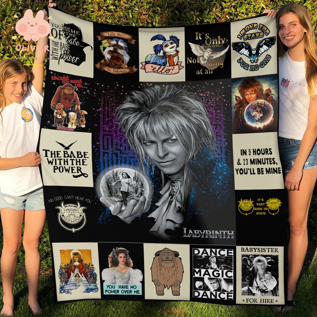 Dd Labyrinth for Fans Fleece Blanket, Premium Sherpa Blanket, David