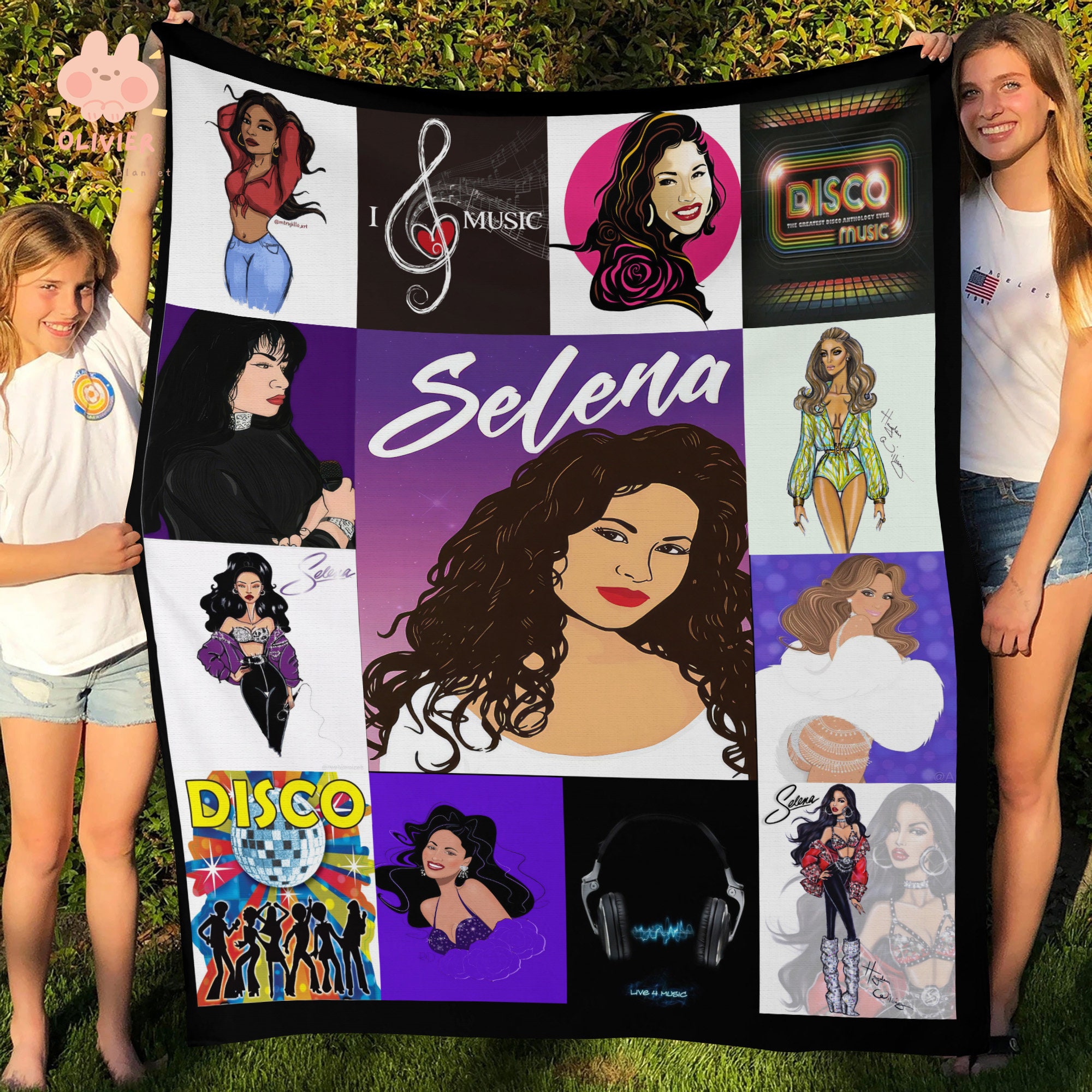 Selena Quintanilla Blanket Etsy