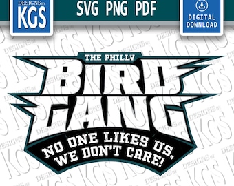 Bird Gang! | Midnight Green |  Full Color Design | Cricut Ready (Digital Download)