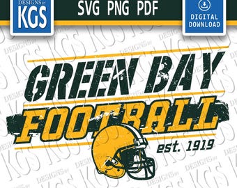 Green Bay! | Packers Football! |  Full Color Design | Cricut Ready (Digital Download)