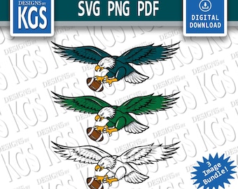Classic Philly Eagle! | Multiple Versions! |  Full Color Design | Cricut Ready (Digital Download)