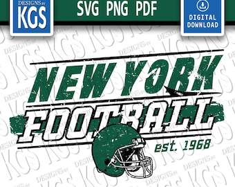 New York! | Jets Football! |  Full Color Design | Cricut Ready (Digital Download)