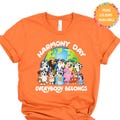 Harmony Day T-Shirt | School T-Shirt | Teacher T-Shirt | Everyone Belongs | Orange For Harmony | Bluey | Spread Kindness product logo