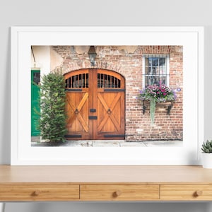 Digital Download | Charleston, SC Garage Photo | Street Photography | Wall Art Downloads