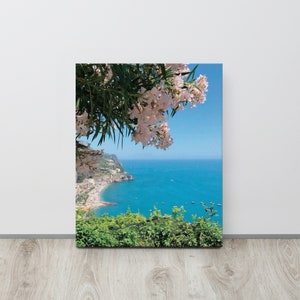 Amalfi Coast Italy | Thin Canvas Print | Multiple Sizes Available