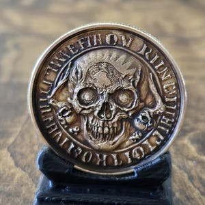 Memento Mori Challenge coin version 2