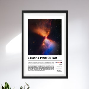 L1527 & Protostar Digital Print, James Webb Space Telescope, NASA - SpacedInc.
