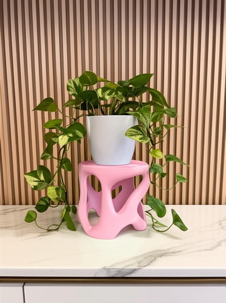 Modern Plant Riser Modern Plant Stand – Minimalist Planter Riser, Eco-friendly Indoor ...