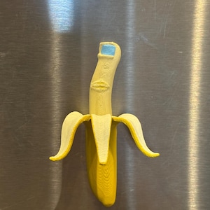 Lustiger Bananen Magnet / Früchte Magnet / Obst Magnet / Küche Dekor / Wohn Dekor / Geschenkidee / lustiger Magnet / Auto Magnet / Geschenk für Sie / Magnet
