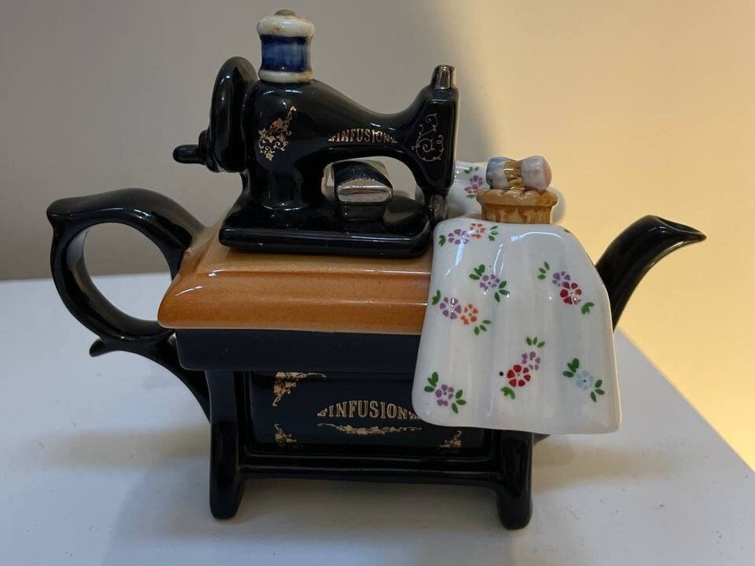 Vintage Cardew Design Sewing Machine Teapot Etsy