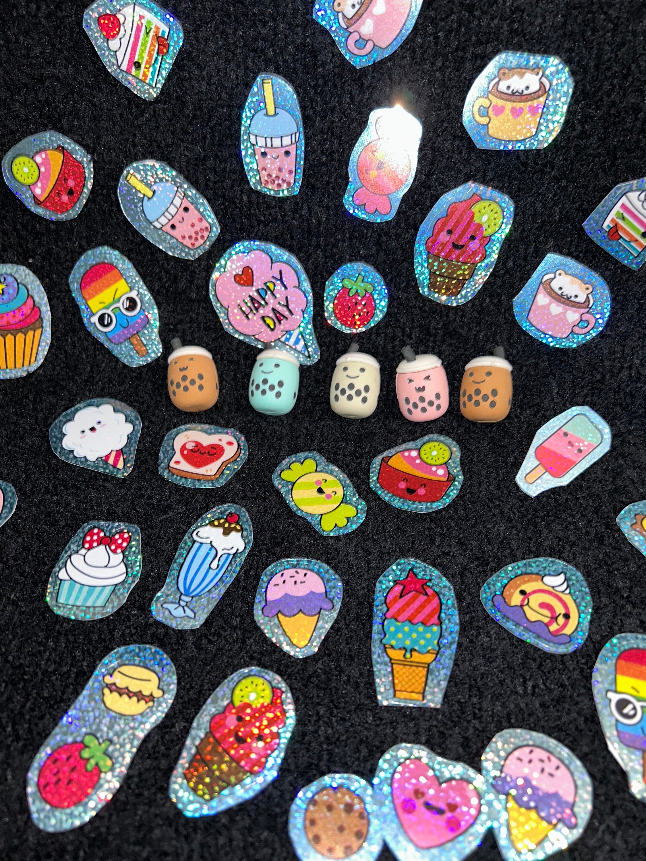 3D Boba Tea Eraser Set of 5 With Gifts /cute Erasers, Cute Erasers, Mini Gift, Pullapart Eraser